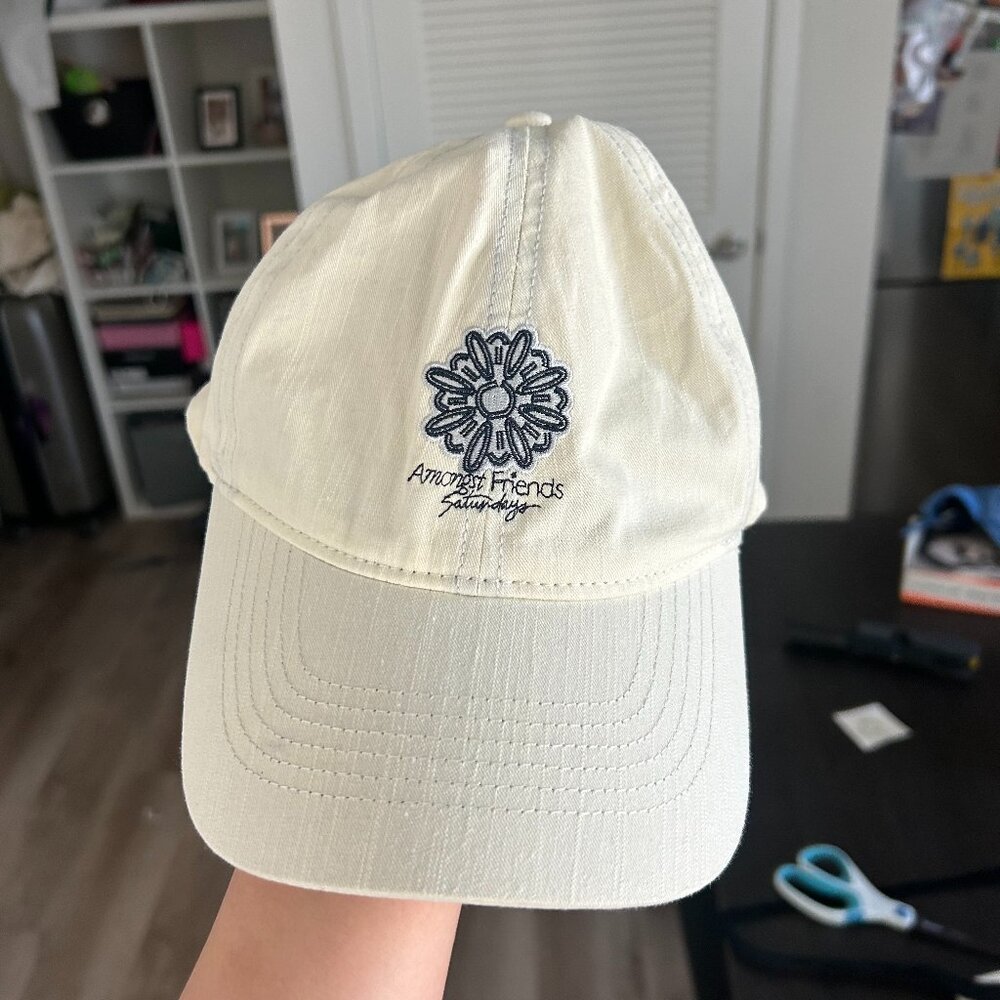 NWOT Saturdays New York City Cream Baseball Cap Hat